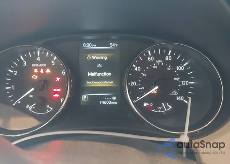 2017 Nissan Rogue Sv/Sl from USA, damaged, VIN 5N1AT2MV9HC812545